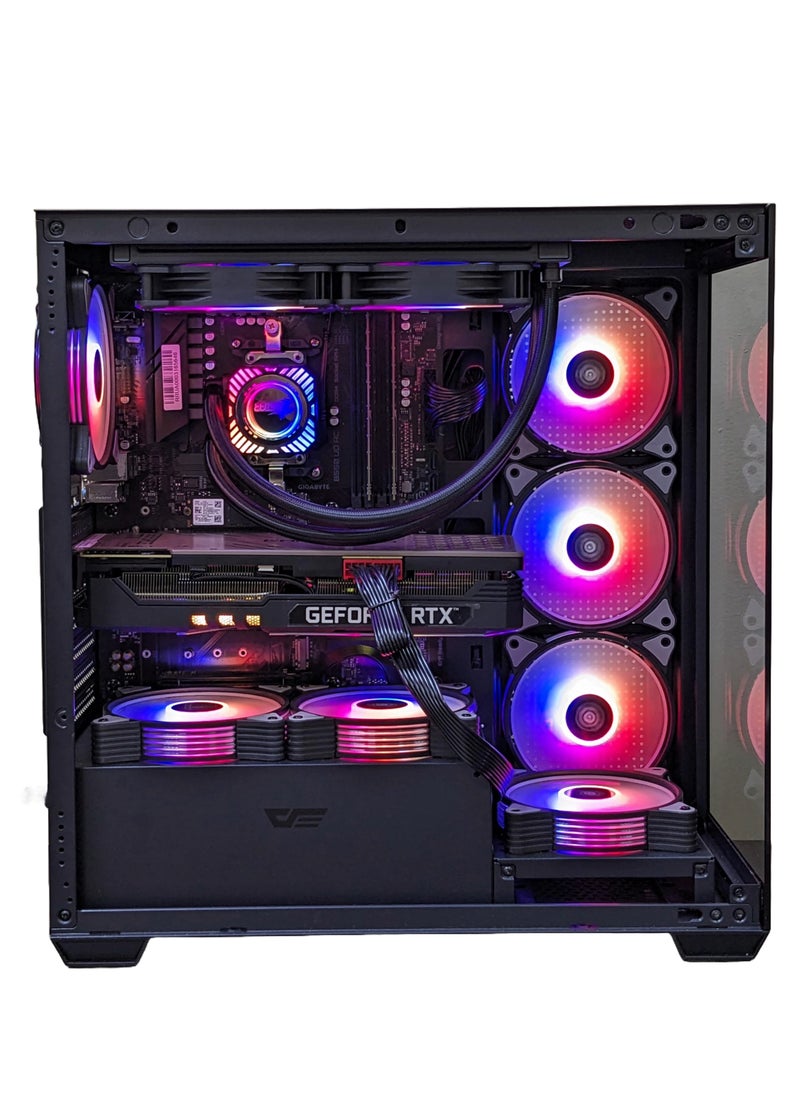 GAMING PC RYZEN 7 8700F UP TO 5.0 GHZ | RTX 3080TI 12GB DDR6X | RAM 32GB DDR5 5600MHZ | 1TB NVME GEN 4 | DS900 BLACK CASE | WINDOWS 11 PRO | WIFI READY