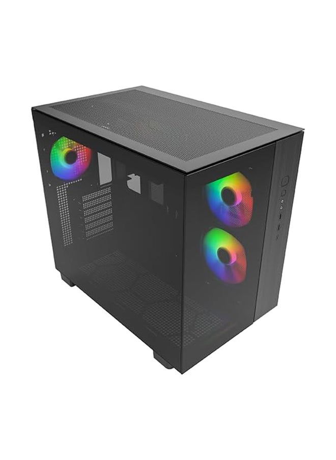 RDY King 65 Pro Black AMD 002 Gaming PC / Ryzen 5 7600X / RTX 4060 / 32GB DDR5 RAM / 1TB Gen4 SSD / 550W / AIO Liquid Cooled / Windows 11 Pro / 2 Years Warranty