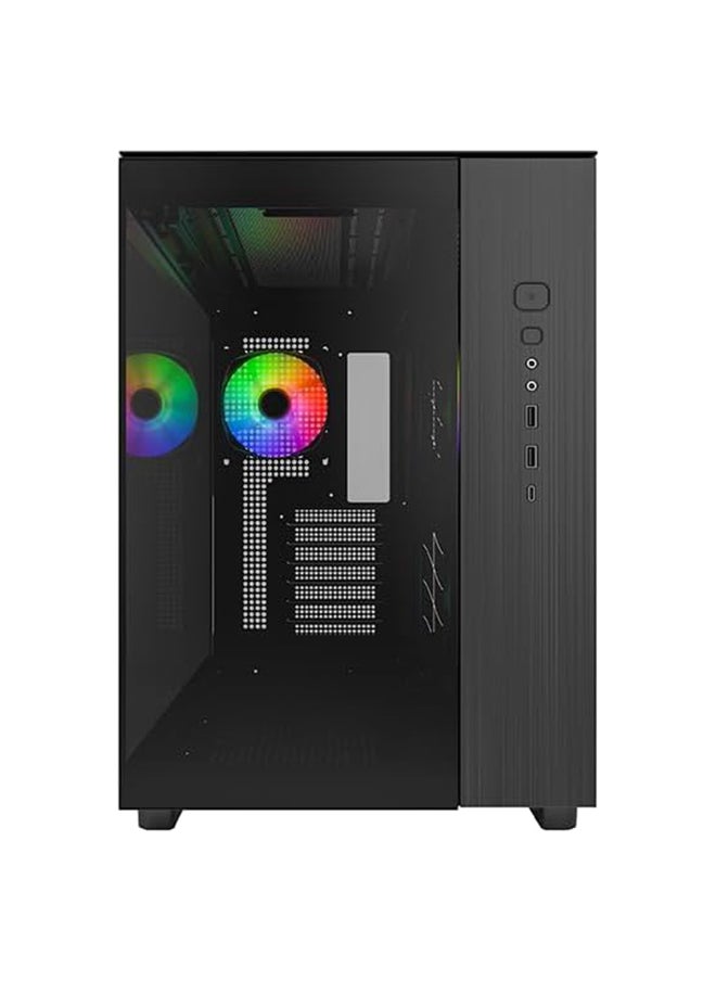 RDY King 65 Pro Black AMD 001 Gaming PC / Ryzen 5 7600X / RTX 3050 / 32GB DDR5 RAM / 1TB Gen4 SSD / 550W / AIO Liquid Cooled / Windows 11 Pro / 2 Years Warranty