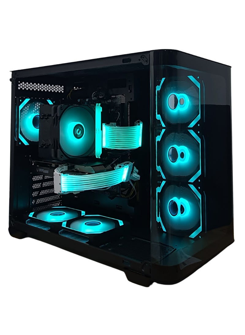 Budget Gaming PC - Intel Core i5-12400F Processor, 6 Cores & 12 Threads, DDR4 32GB (2x16) 3600MHz RGB RAM, 1TB NVMe PCIe 4.0 SSD, NVIDIA GeForce RTX 3060 12GB GDDR6 Graphics Card, RGB CPU Cooler, 600W RGB Power Supply, ARGB Gaming Case, Windows 11 Pro | Wi-Fi Ready