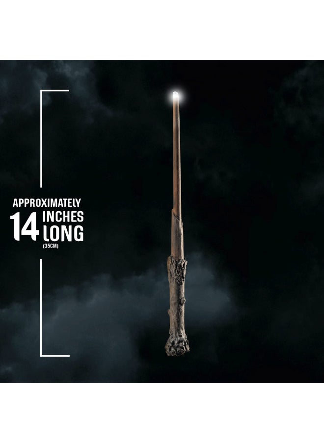 The Noble Collection NN1910 Harry Potter Illuminating Wand, 14-Inch