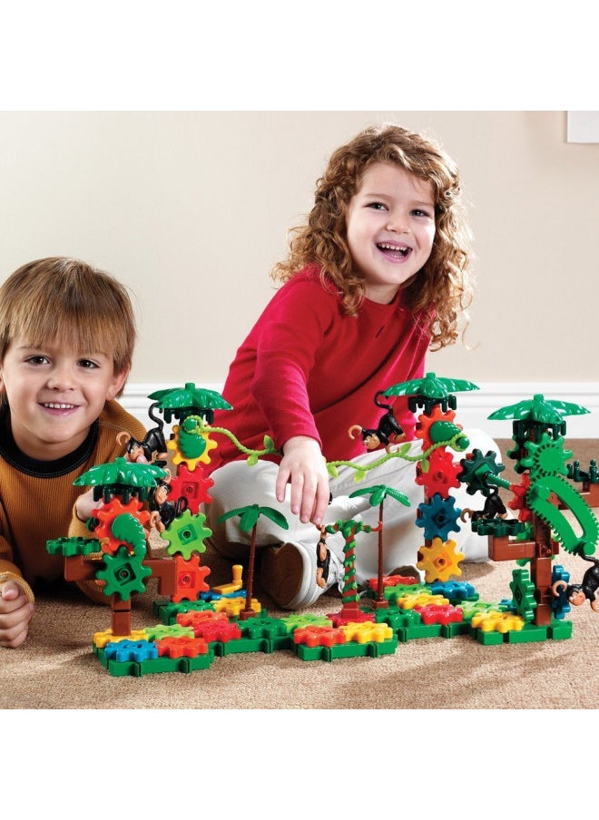 Learning Resources Gears! Gears! Gears! Movin' Monkeys Building Play Set, 103 Pieces