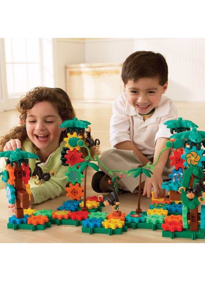 Learning Resources Gears! Gears! Gears! Movin' Monkeys Building Play Set, 103 Pieces