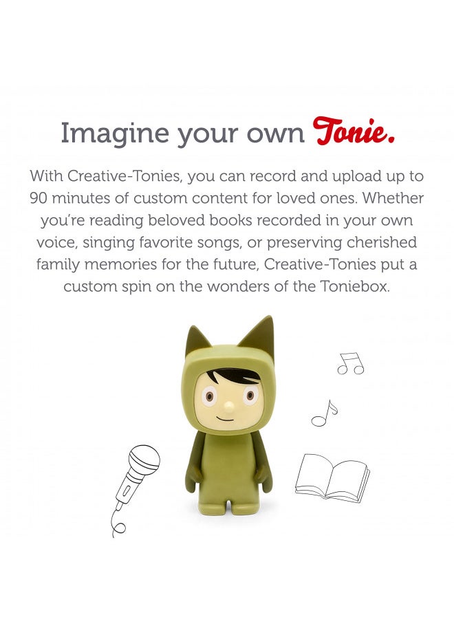 Tonies Creative Audio Character - Green/Light