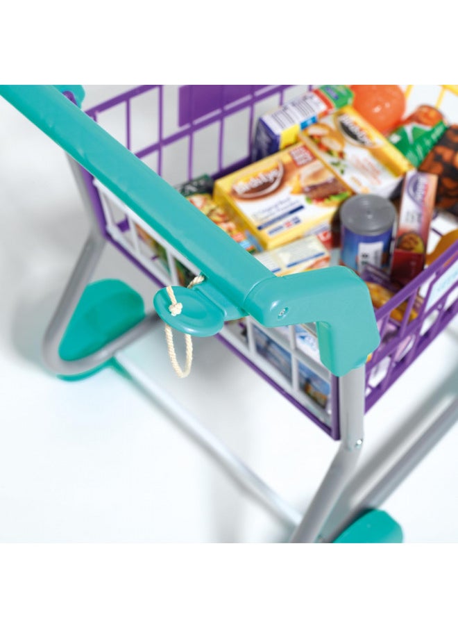 Casdon Shopping Trolley Colourful Toy Shopping Trolley For Children Aged 3+ Equipped With Everything Needed For An Exciting Shopping Trip