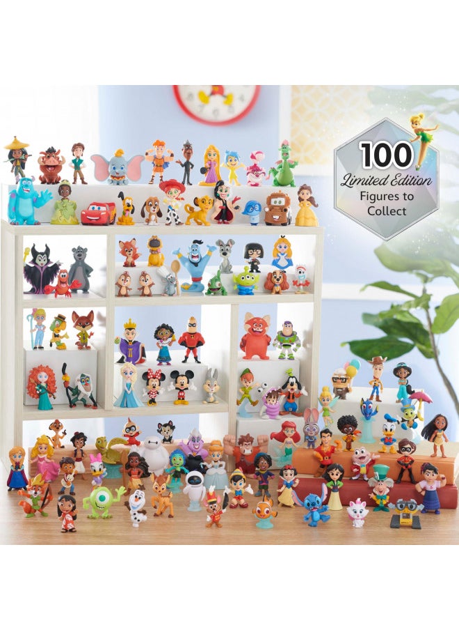 Disney100 Years of Enchantment Celebration Collection Limited Edition 7-piece Figure Pack, Officially Licensed Kids Toys for Ages 3 Up by Just Play