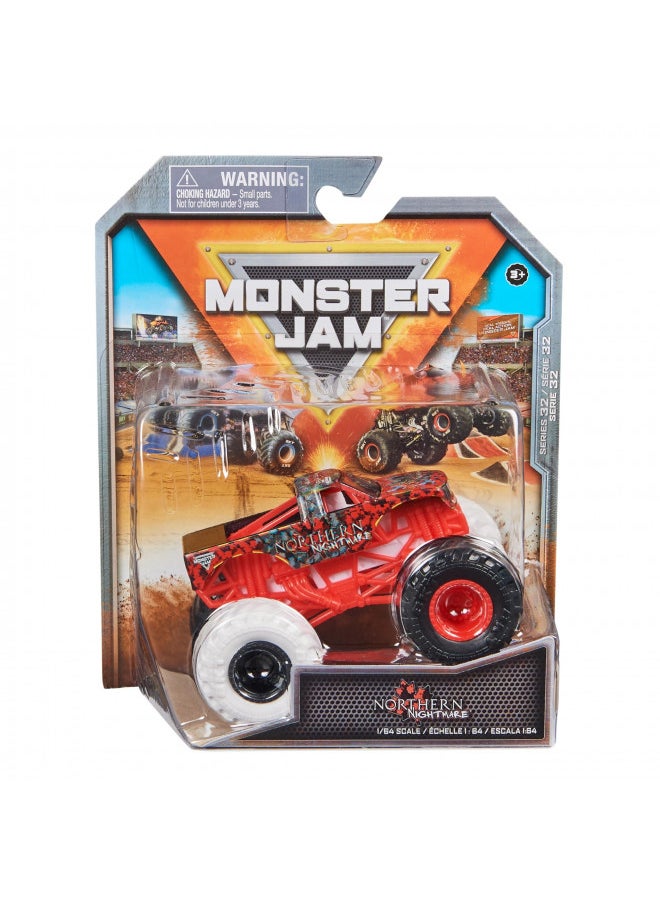 Monster Jam 2023 Spin Master 1:64 Diecast Truck Series 32 Phased Out Northern Nightmare