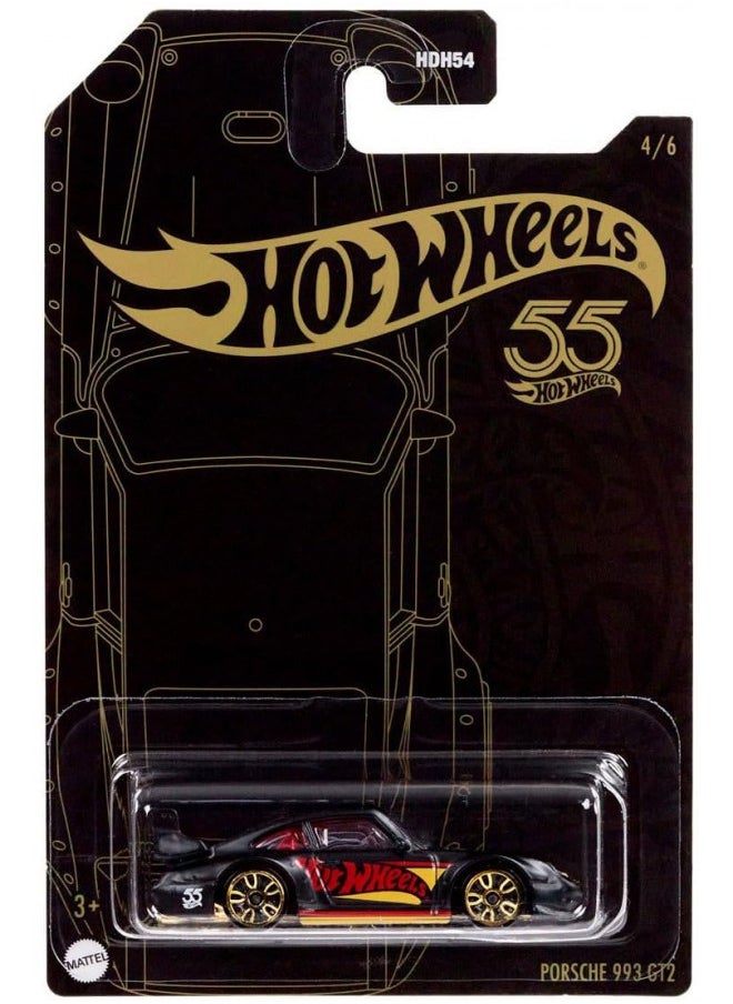 Hot Wheels Porsche 993 GT2, Pearl and Chrome 4/6