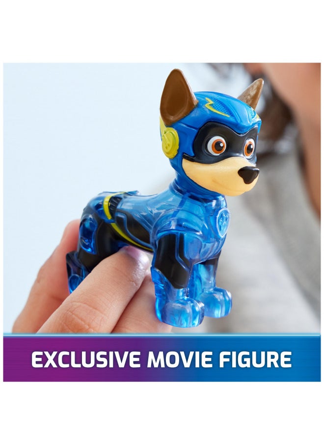 Paw Patrol: The Mighty Movie, Toy Car with Chase Mighty Pups Action Figure, Lights and Sounds, Kids Toys for Boys & Girls 3+