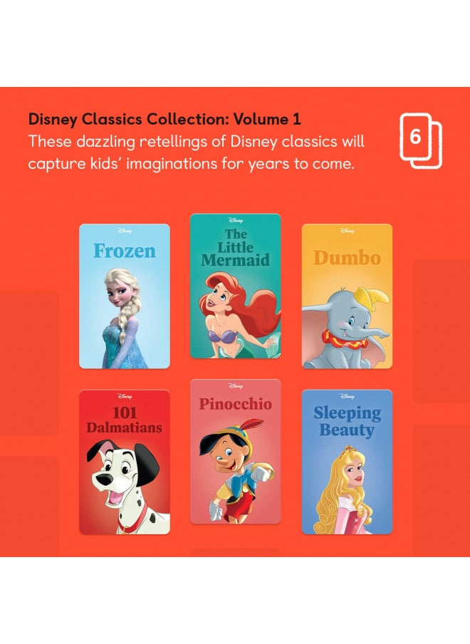 Yoto Disney Classics Collection: Volume 1 Kids 6 Audiobook Story Cards for Use Player & Yoto Mini Bluetooth Speaker, Fun Day time & Bedtime Stories, Educational Gift for Children Ages 4+