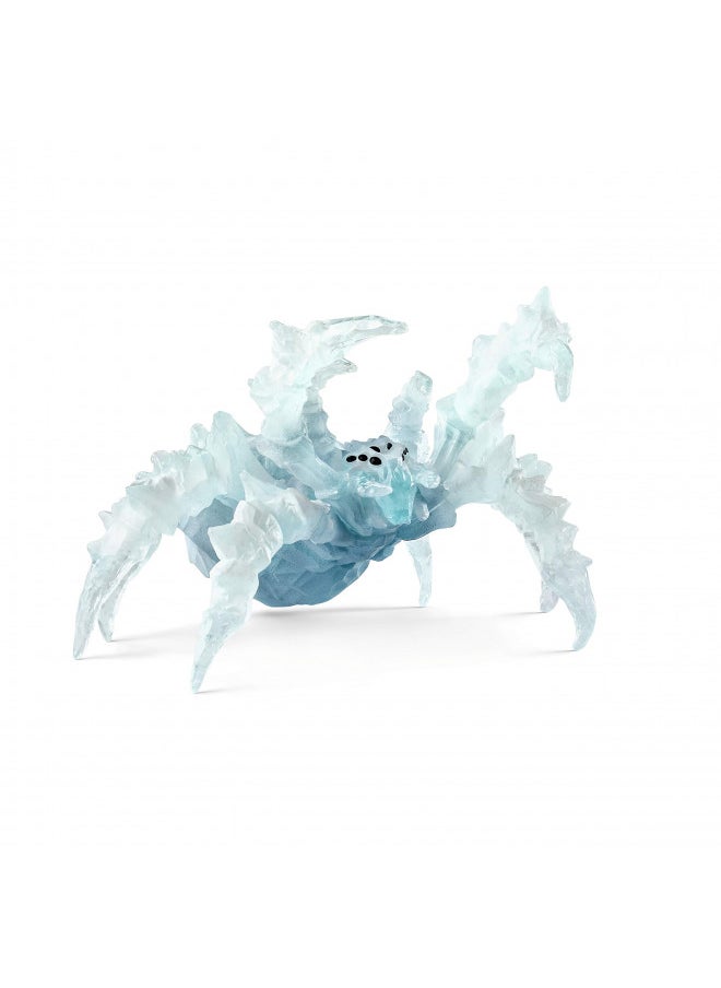 Schleich Eldrador, Eldrador Creatures, Action Figures for Boys and Girls 7-12 years old, Ice Spider , White