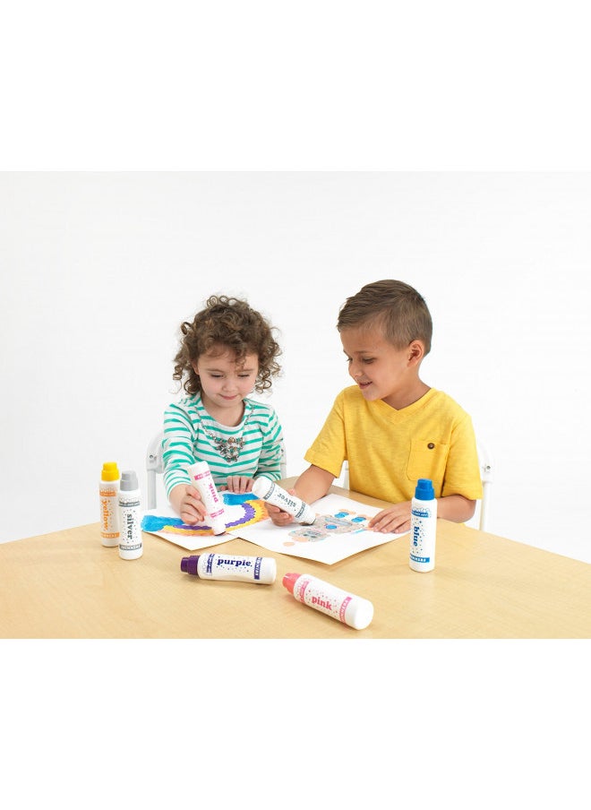 Do A Dot Art! Markers 5-Pack Shimmer Washable Paint Markers, The Original Dot