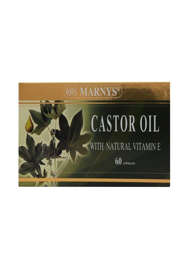 Marnys Castor Oil Capsules 60 Pieces