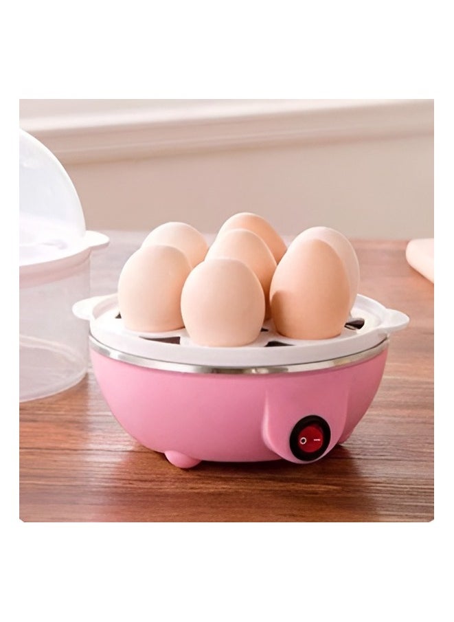 Electric Egg Boiler - 7 Egg Capacity, 350W Rapid Egg Cooker with Auto Shut-Off, Perfect for Boiled, Poached, and Steamed Eggs