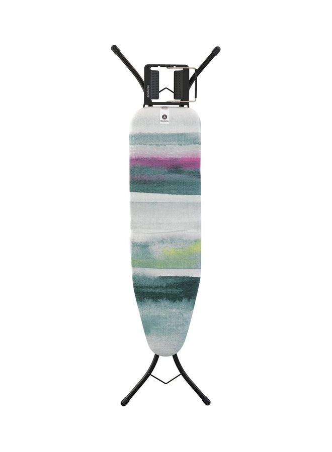 Ironing Board Size A With Steam Iron Rest Morning Breeze 110x30cm