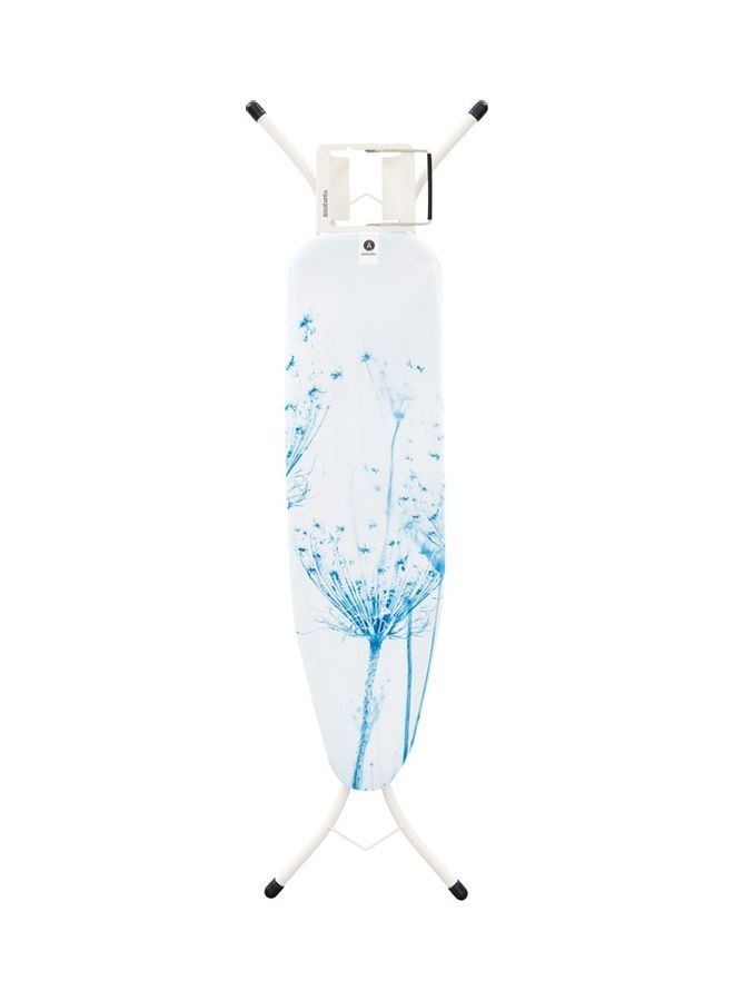 Ironing Board Size A With Steam Iron Rest Cotton Flower 110x30cm