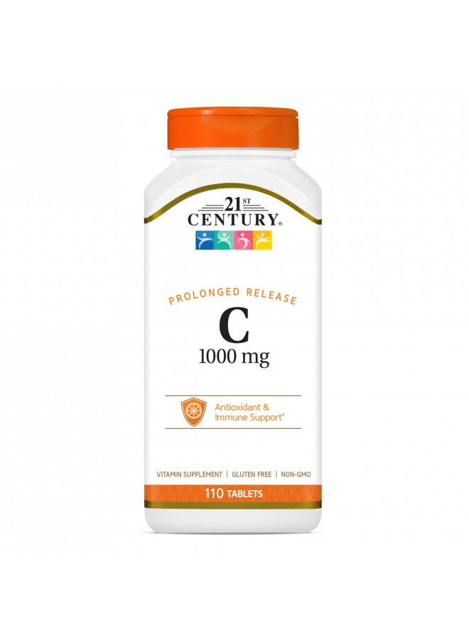 21st Century C 1000 mg Prolonged Release Tablets 110 Count