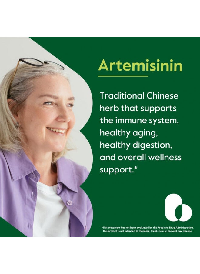 BESTVITE Artemisinin 100mg (240 Vegetarian Capsules) (2-Pack) - No Stearates - No Flow Agents - Vegan - Gluten Free - Non GMO