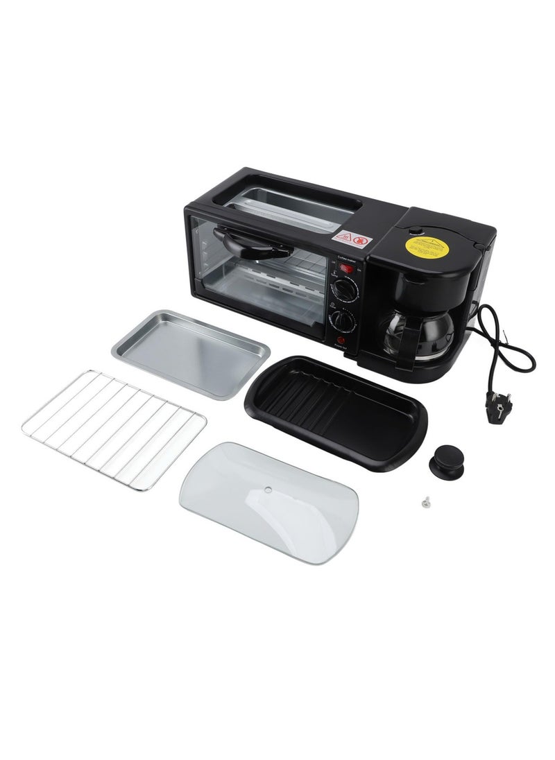 Central Breakfast Machine, PP SUS, Oven Capacity 12L, Kitchen Breakfast Station 3 in 1