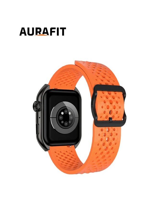 Aurafit AM10B curved AMOLED Smartwatch