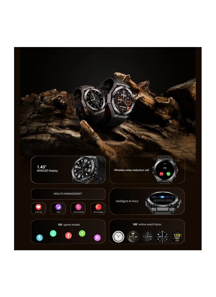 Aurafit AM18 AMOLED Sport Smartwatch