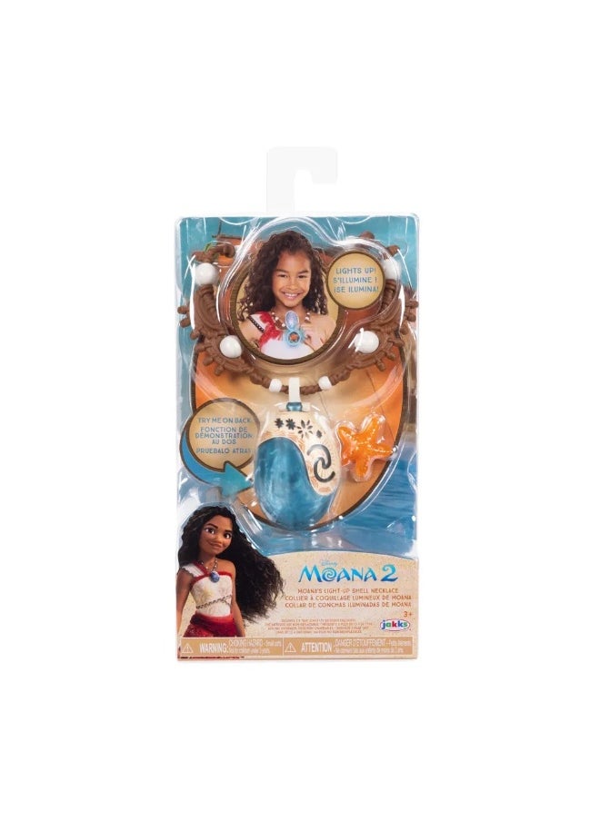 Disney Moana 2: Moana's Light-up Shell Necklace Accessory