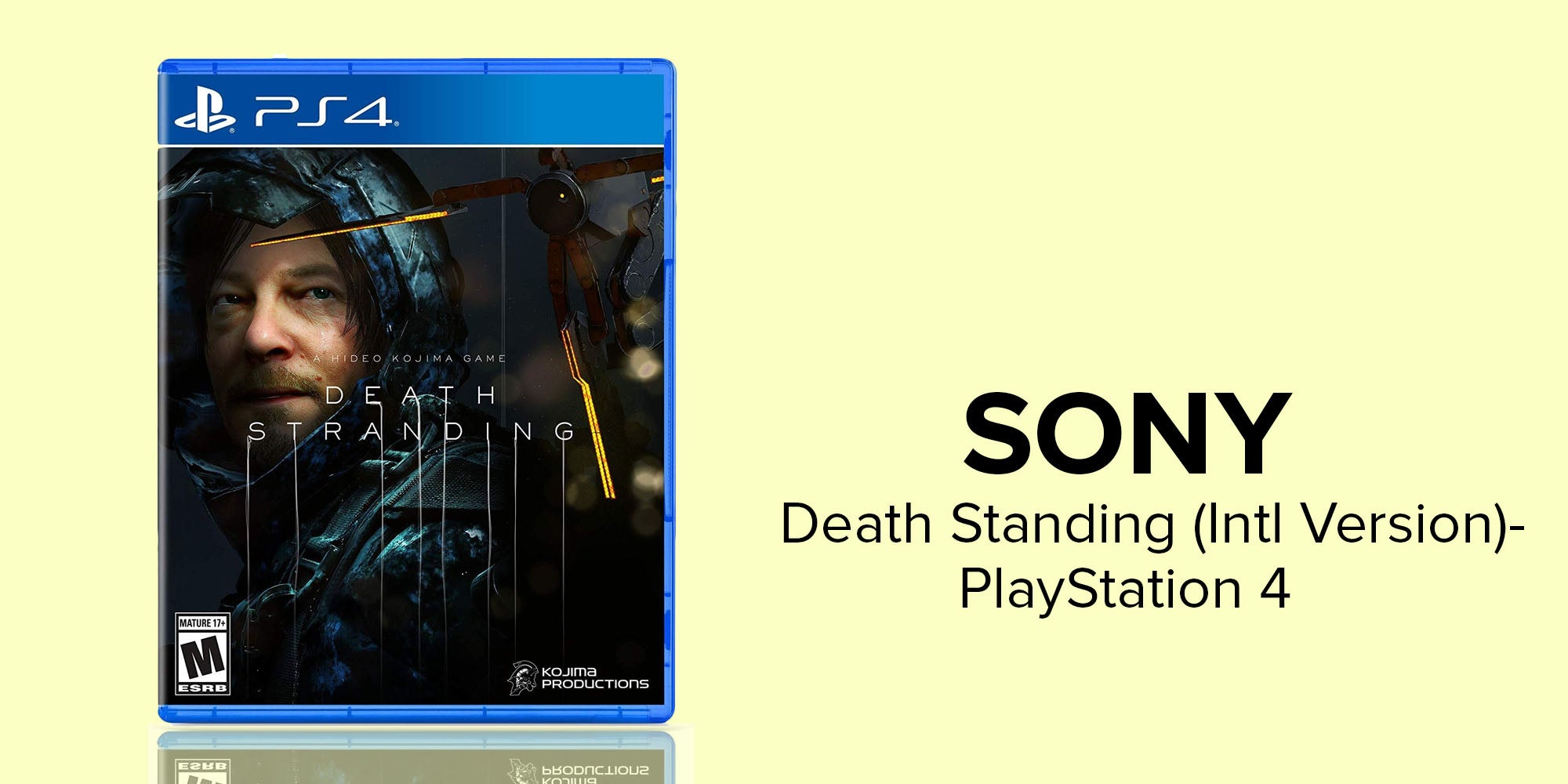 Death Stranding (Intl Version) - Action & Shooter - PlayStation 4 (PS4)