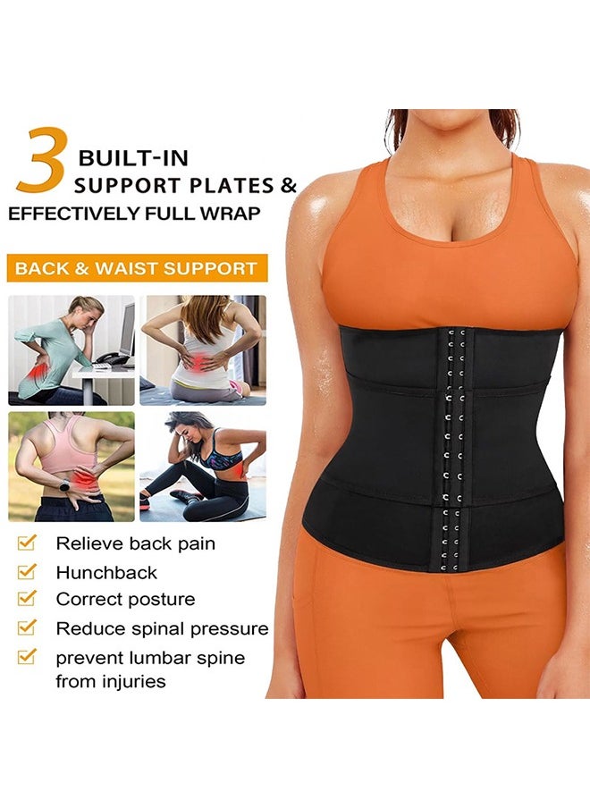 Adjustable Waist Trainer, Training Girl Women Sweat Waist Trimmer Trainer, Sauna Corset Workout Belt Belly Band Stomach, Wraps Body Shaper Sports Girdle