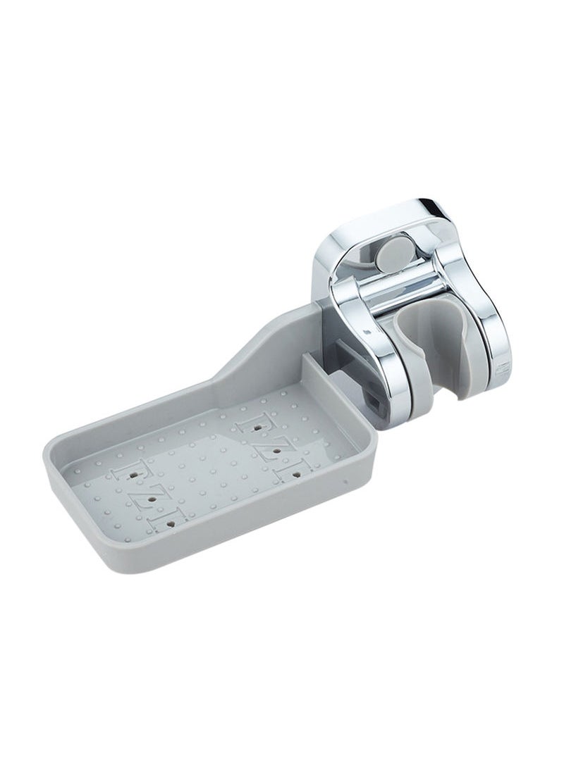 Shower Head Holder Silver 16.5cm