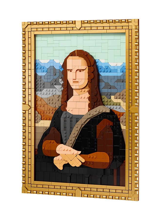 Art Mona Lisa Painting Set, Wall Model Kit for Adults to Build, Home, Living Room or Office Décor Idea, Creative Activity Gift for Men, Women, Him or Her 31213