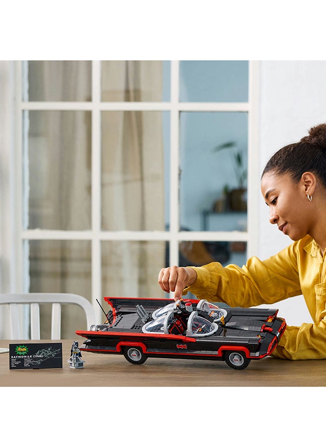 DC Batman: The Classic TV Series Batmobile Set, Collectible Model Car Kit for Adults to Build Inspired by the 1966 Television Show’s Vehicle, Creative Super Hero Gift for Men & Women 76328