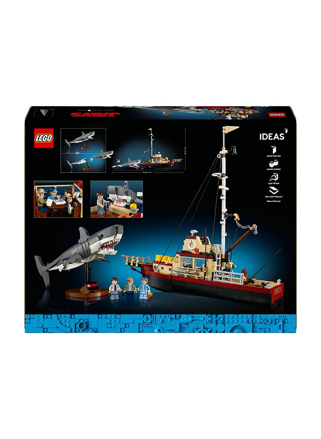 Cool, collectible, LEGO brick-built Jaws film memorabilia