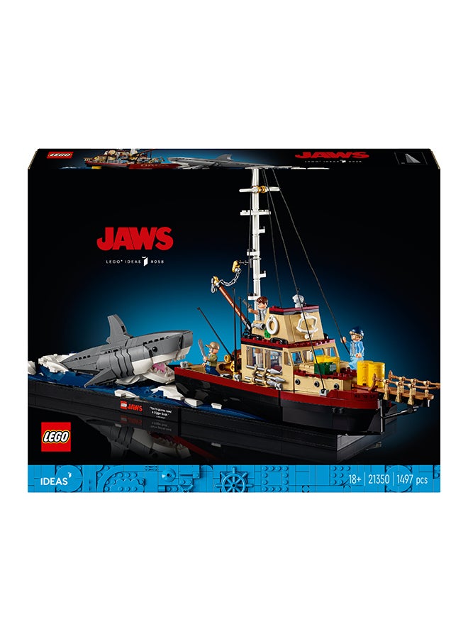 Cool, collectible, LEGO brick-built Jaws film memorabilia