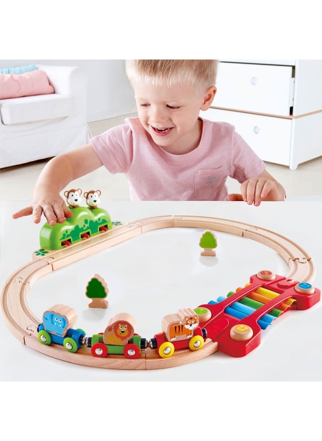 Music & Monkeys Railway Set (19 Pieces)