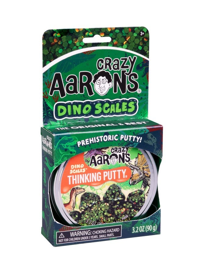 Thinking Putty Dino Scales - Prehistoric Kids Putty Great For Dinosaur And Nature Lovers - Non-Toxic, Never Dries Out