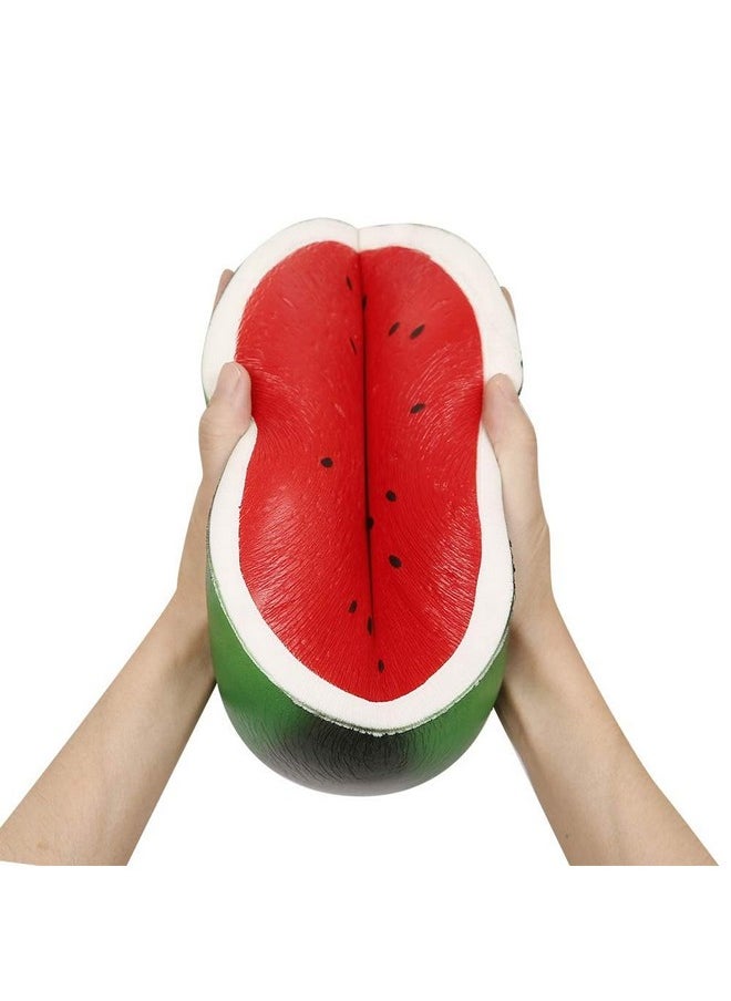 9.4 Inches Squishies Watermelon Jumbo Kawaii Soft Slow Rising Scented Big Fruit Squishies Stress Relief Kid Toys Collection Decoration Props