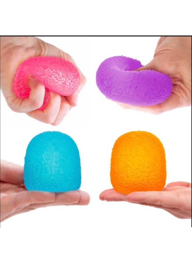 Needoh Gumdrop Textured Sensory Fidget Toy Colors May Vary (3 Pack)