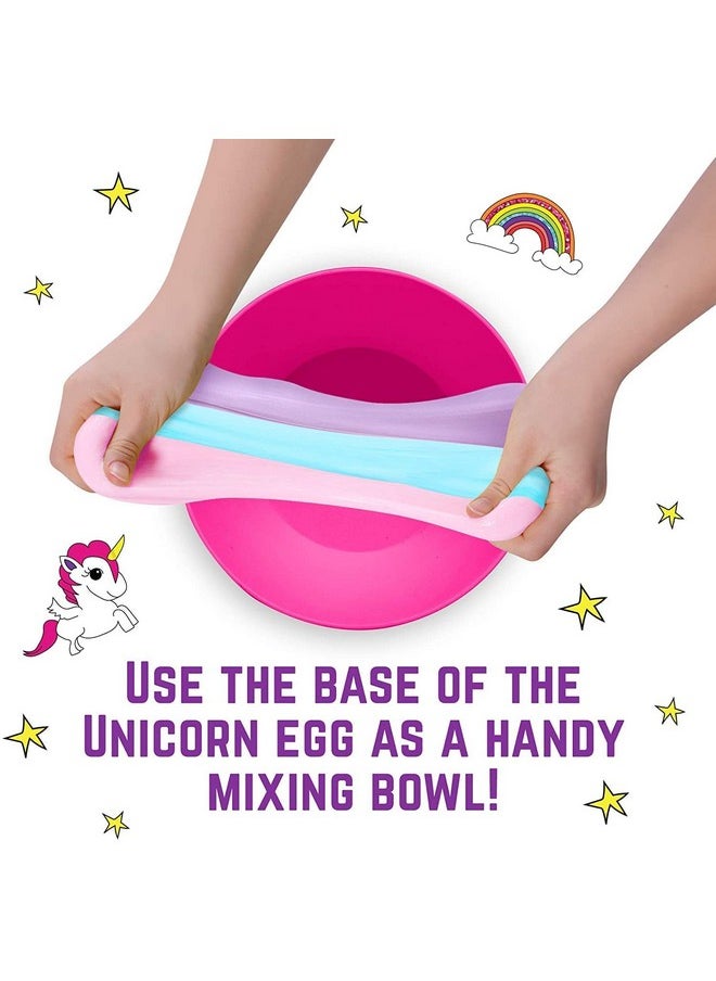 Sparkly Unicorn Egg Surprise Slime Kit For Girls, Sensory Toys For Kids, Create Cloud Slime & Magical Unicorn Slime, Ideal Arts And Crafts For Kids Aged 7-12 Years Old