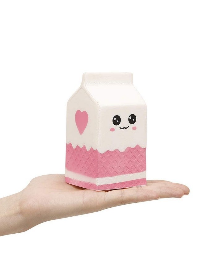 4.8 Inches Squishies Milk Bag Carton Slow Rising Kawaii Scented Squishies Charms Decompress Toy 1 Pcs Color Random