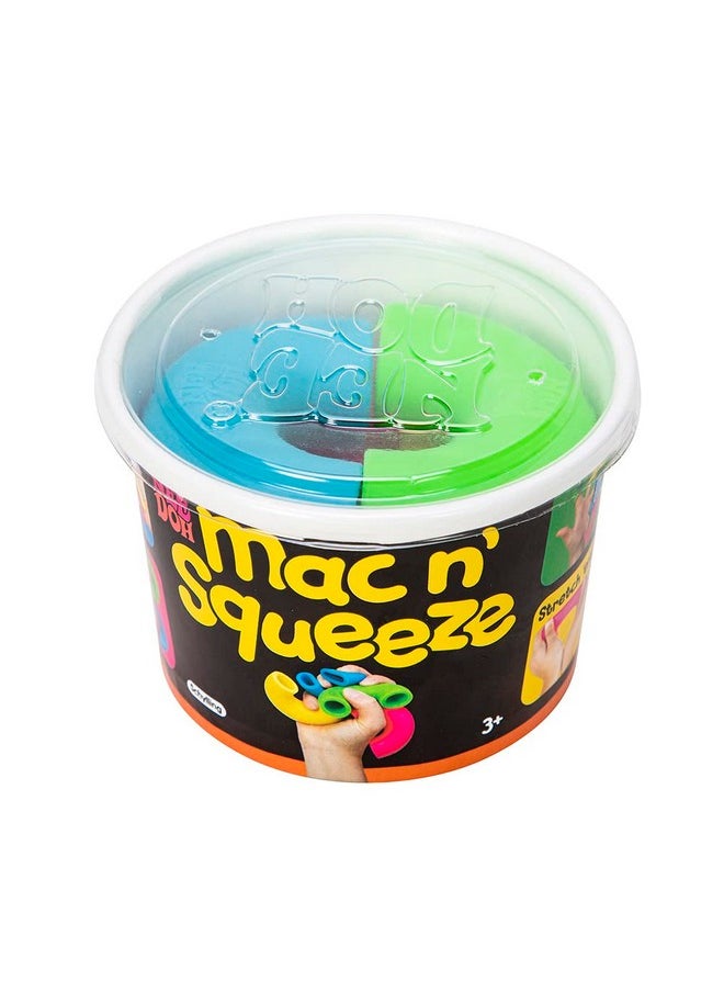 Needoh Mac 'N' Squeeze - Sensory Fidget Toy - Assorted Colors - Ages 3 To Adult (Pack Of 1)