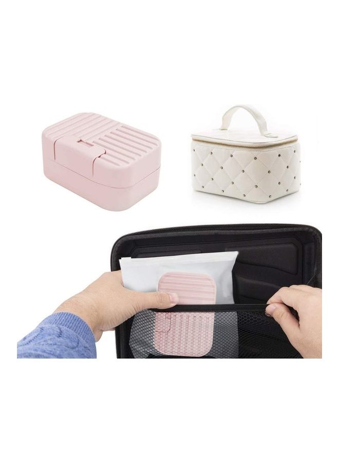 Soap Case Container Pink 4.25inch