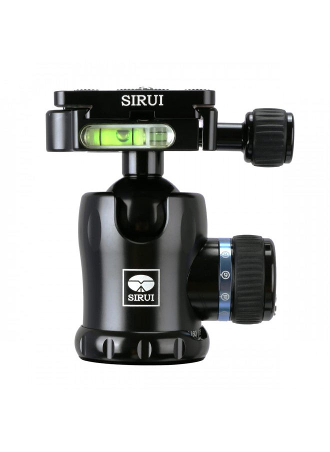 Sirui KX-Series Aluminium Tripod Head incl. TY-Series Quick Release Plate - Black (K-10X)