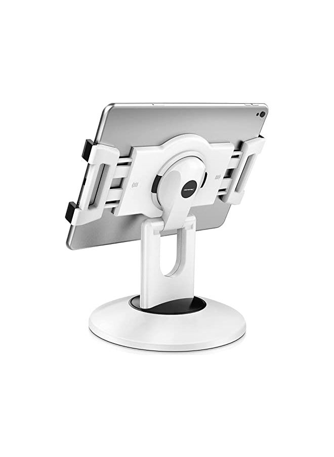 AboveTEK Retail Kiosk iPad Stand, 360° Rotating Commercial POS Tablet Stand, Fits 6