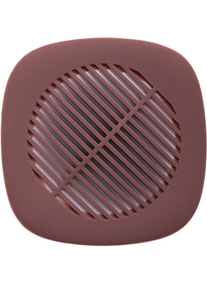 Sink Strainer Drain Stopper Shower Filter Maroon