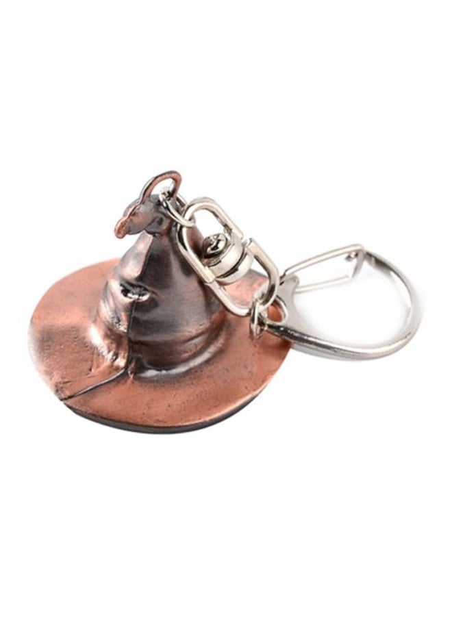 Classic Alloy Magic Hat Key Chains Rings Car Pendants Children Toys Rose Gold/Silver