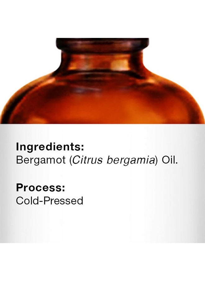 Bergamot Essential Oil | 100% Pure And Natural Bergamot Oil | Premium Grade Essential Oils For Hair Care, Home Diffusers, Skin, Aromatherapy, Massage And Humidifiers | 1 Fl Oz