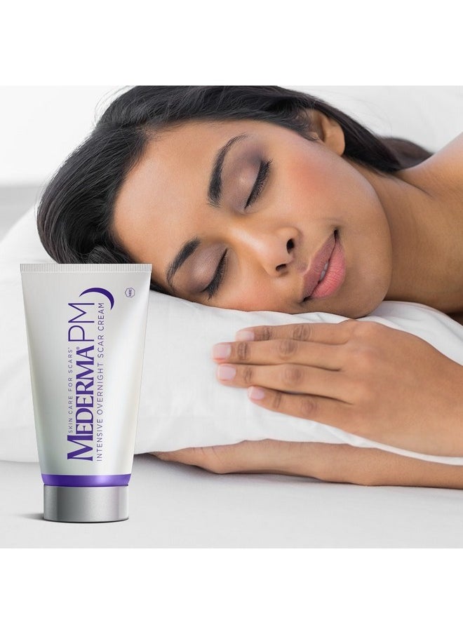 Pm Intensive Overnight Scar Cream - Works With Skin'S Nighttime Regenerative Activity - Once-Nightly Application Is Clinically Shown To Make Scars Smaller & Less Visible - 1 Ounce, Beige (302591302106)