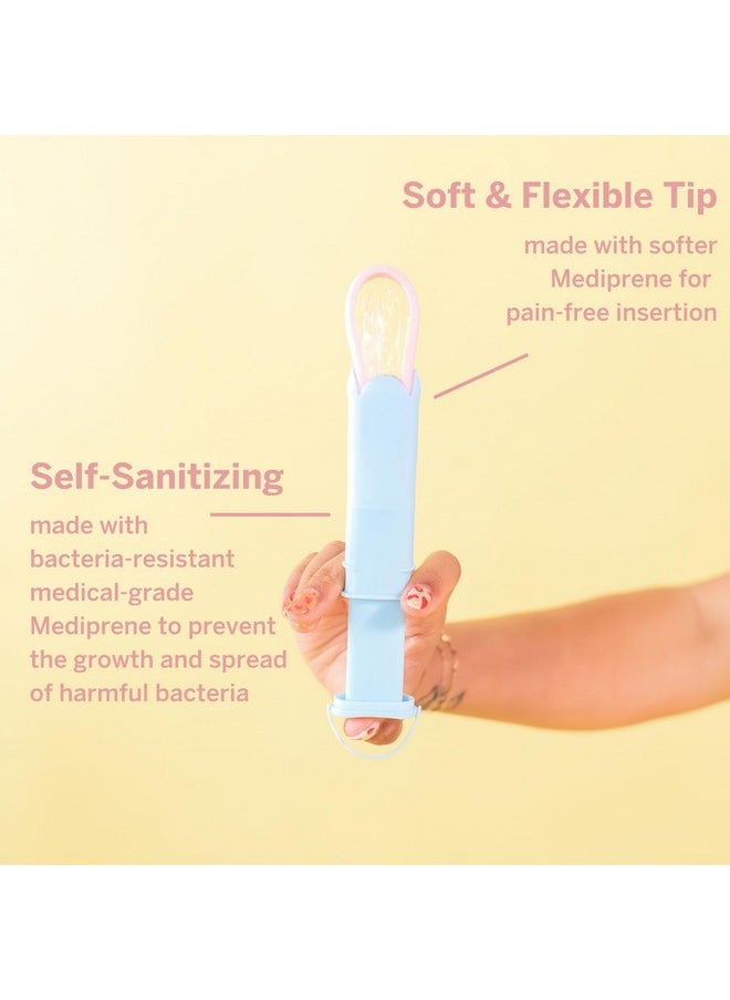 Pixie Menstrual Disc Applicator - Inserts Like A Tampon - Every Woman Can Now Use Period Discs - Perfect For Long Nails - Self Sterilizer Tpe Properties - Travel Case - Not For Menstrual Cups