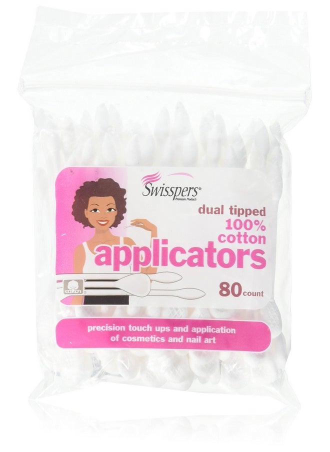 Premium Cosmetic Applicators - 80 Ct