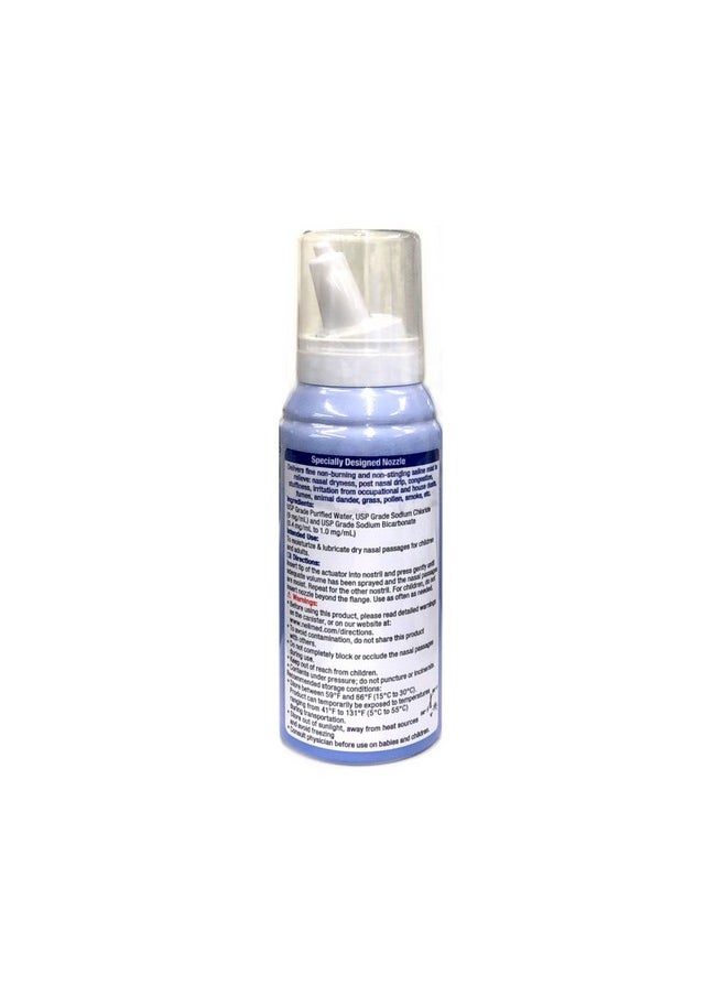 Nasamist Isotonic Saline Spray For Allergy & Sinus Sufferers, 75 Ml Pack Of 2